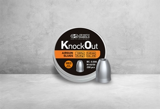 JSB KnockOut MKII Slugs 5,5 mm 25,39 grains (.216)